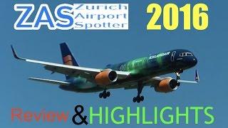 ZurichAirportSpotter 2016 - an aviation music video