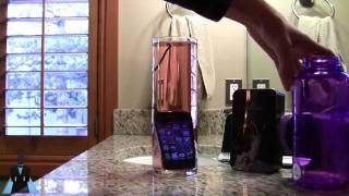 iPhone 4S Waterproof Torture Test with Liquipel Molecular Hydrophobic Coating