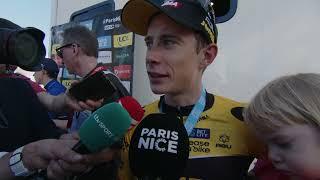 Jonas Vingegaard - Interview at the finish - Paris-Nice 2023 - Stage 8