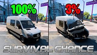 Realistic Survival Chance Crashes #21 | BeamNG.drive