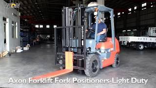 Fork Positioners Light Duty ｜Axon Forklift