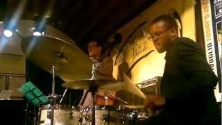 Javier Vercher  4tet (Cory Cox drum solo) - Wish You Were Here - Cantina Bentivoglio - Bologna