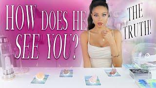 (PICK A CARD)How Does He See You? or ️?PSYCHIC READING