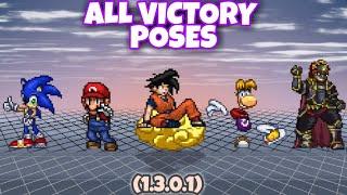 SSF2 All Victory Poses