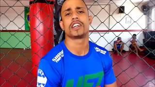 Glyan Alves responde Bruce Carvalho sobre confronto no JF Fight, dia 20 de outubro.