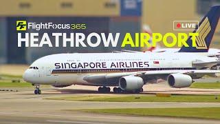 Heathrow Airport Live - Friday 2nd August 2024
