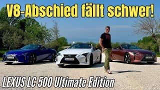 Lexus LC 500 Ultimate Edition: V8-Cabrio im Test | Sportwagen oder Luxus-GT? Review | Sound | 2024