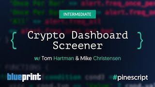 Building a CRYPTO SCREENER in PineScript