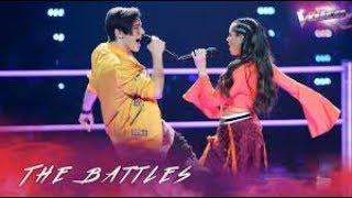 Aydan Calafiore v Madi Krstevski - Uptown Funk - The Voice Australia 2018