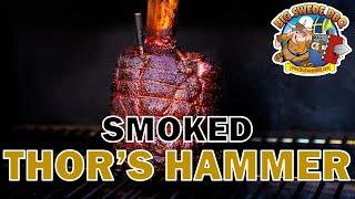 Smoked Thor's Hammer on the pellet grill | aka Smoked Beef Shank