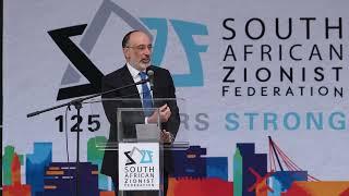 Chief Rabbi responds to SA President re #war in #israel