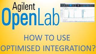 How to use optimized Integration Parameters in Agilent OpenLab CDS