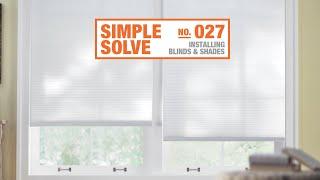 How to Install Blinds and Shades: Step-by-step | The Home Depot Canada