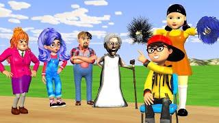 Scary Teacher 3D vs Squid Game Choose Hair Style Nice Or Error 5 Times Challenge