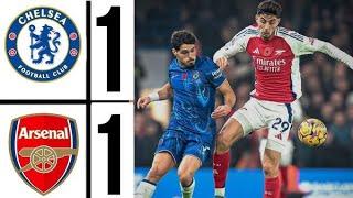 Chelsea 1-1Arsenal l| Highlights Extended ||Premier League 24-25.