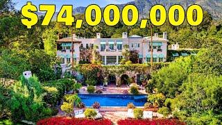 Inside the $74 Million Historic Mega Mansion in Montecito