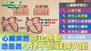 心臟突然停止跳動 恐因心律不整、鎂鉀失衡有關 健康2.0