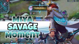 MIYA VS 5 HEROES | SAVAGE MOMENT | ApsTrend