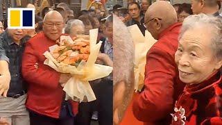 86-year-old Chinese man marries first love after decades