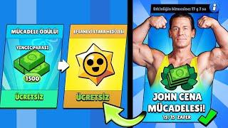 SON DAKİKA HERKESE ÜCRETSİZ ÖDÜLLER VEREN YENİ JOHN CENA MÜCADELESİ Brawl Stars