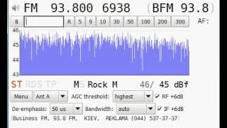[Tropo] 93.8 MHz - Business Radio - Kyiv - Київ - (303 km) RDS
