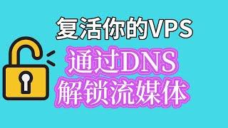 复活你的VPS|用DNS解锁全球流媒体
