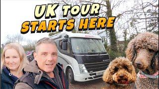 Our UK motorhome tour starts here