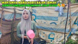 NENG YULI GADIS DESA SERBA BISA‼️MAU NANGTANGIN BANG ANDRE UNTUK BAJAK SAWAH PAKAI TRAKTOR