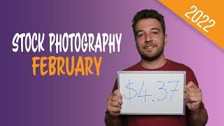 Making Money with Stock Photography, February 2022 (Month 2)