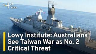 Lowy Institute: Australians See Taiwan War as No. 2 Critical Threat | TaiwanPlus News