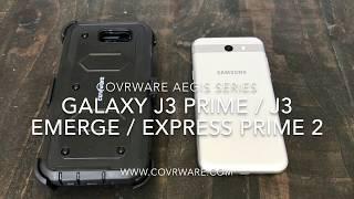 Samsung Galaxy J3 Prime / J3 Emerge / Express Prime 2 [AEGIS SERIES] COVRWARE Armor Holster Case