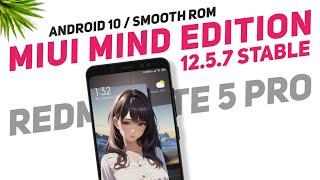 MIUI Mind Edition 12.5.7 Stable For Redmi Note 5 Pro | Android 10 | Smooth Rom | December Update