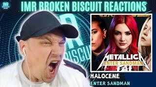 HALOCENE - Enter Sandman ( METALLICA COVER ) Ft. Lauren Babic & Violet orlandi [ Music Reaction ]