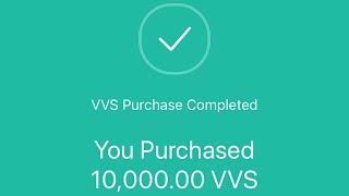How To Buy VVS On Crypto.com