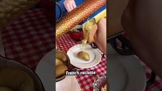 French raclette - французский раклет #raclette #cheese #foodie