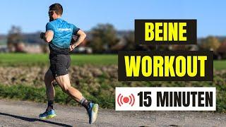 Starke Beine: 15 Minuten Workout zum Mitmachen