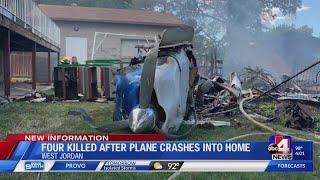 Neighbor reacts to aftermath of West Jordan plane crash