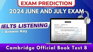 IELTS Listening | Cambridge Official Test 8 with Answer Key