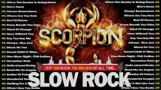 Best Slow Rock Ballads 70's 80's 90's ️️ Scorpions, Ledzeppelin, U2, Aerosmith, Bon Jovi, GNR, REM