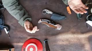 OH COOL!  Cold Steel Espada vs Hot Metal Knives Kissaki  -  Comparison Video.