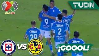 ¡REMONTADA CELESTE! Golazo de Ángel Sepúlveda | Cruz Azul 2-1 América | Liga Mx -AP2024 - J6 | TUDN