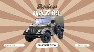 GAZ 69 veteran car,  Exploring from the Outside