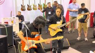 Matteo Mancuso & Tomo Fujita LIVE JAM at NAMM 2024 #NAMMShow #namm2024 #guitarsolo