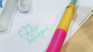 Easy Calligraphy: How to Use Zig Cocoiro Letterpen