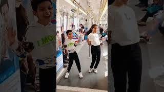 Mumbai Metro First Dance Video  @sadimkhan03 #mariakhan #sadimkhan #mumbaimetro #shorts