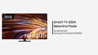 Samsung Smart TV 2024: Relumino Mode