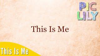 Learn English with This Is Me from The Greatest Showman | Text Picture Lyrics and Subtitles