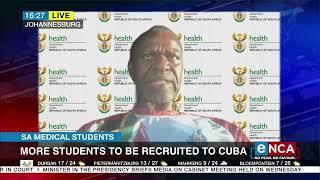 SA Medical students | More students to be recruited to Cuba