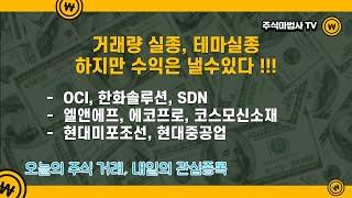 2022/07/04[주식거래]OCI,한화솔루션,SDN,엘앤에프,에코프로,코스모신소재,현대미포조선,현대중공업