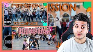 BTS & BLACKPINK / Permission to Dance [CHOS7N] & BOOMBAYAH [6AES CREW] DANCE COVER | K-POP TEPKİ |